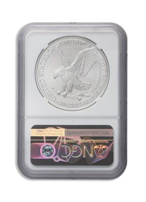 2021 Silver American Eagle Type 1 - NGC MS70 (Early Releases)