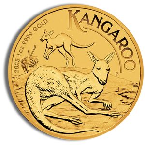 2025 1 Oz Gold Australia Kangaroo - BU