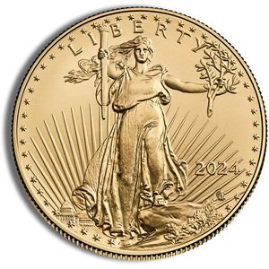 2025 1/2 Oz Gold American Eagle - BU