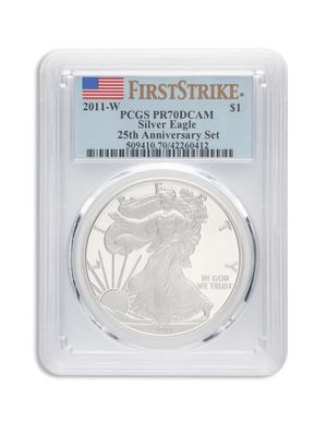 2011-W Proof Silver Eagle PCGS PR70 First Strike