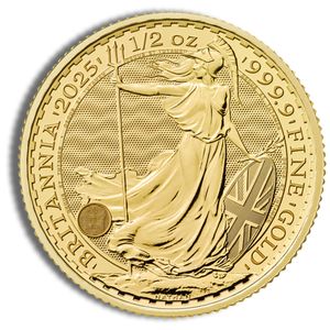 2025 1/2 oz Gold Britannia