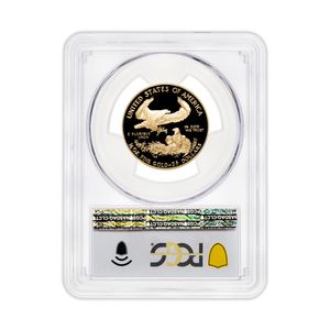 1989-P 1/2 oz Proof Gold Eagle $25 PCGS PR70