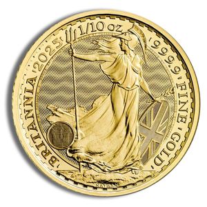 2025 1/10 oz Gold Britannia