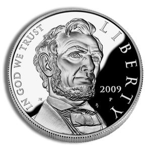2009-P $1 Abraham Lincoln Silver Commemorative Proof - BU