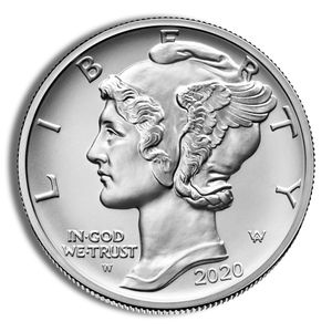 2020-W 1 Oz Burnished Palladium American Eagle - BU (with Box and COA)