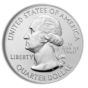 2012-P 5 Oz America The Beautiful Hawaii Volcanoes Burnished Silver Coin - BU (Cap Only, No Box and COA)