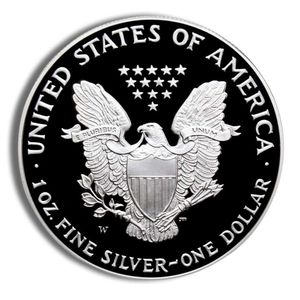 2006-W Proof Silver American Eagle (with Box and COA)