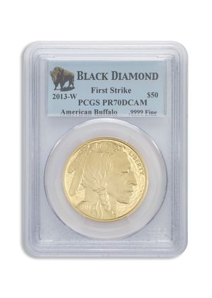 2013-W $50 Proof Gold Buffalo PCGS PR70 First Strike