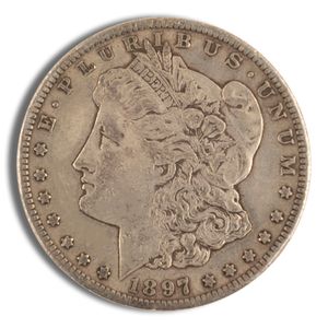 1878-1904 Morgan Silver Dollar - XF+