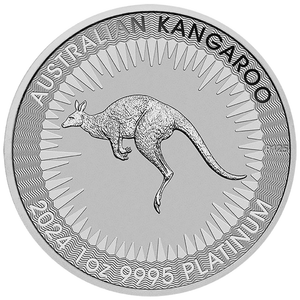 2024 1 Oz Platinum Australia Kangaroo - BU