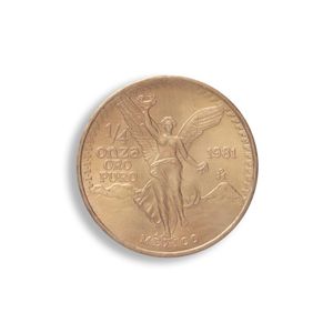 1981 1/4 oz  Mexican Gold Libertad - BU