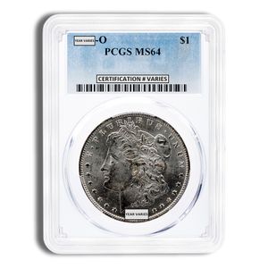 1878-1904 Morgan Silver Dollar - PCGS MS64