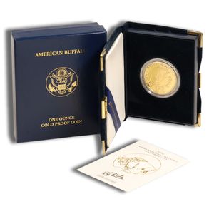 2006-W 1 Oz Proof Gold American Buffalo - BU (with Box and COA)