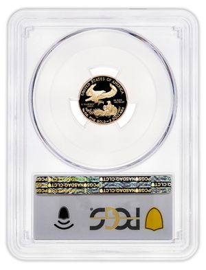 2012-W 1/10 oz Proof Gold Eagle $5 PCGS PR70