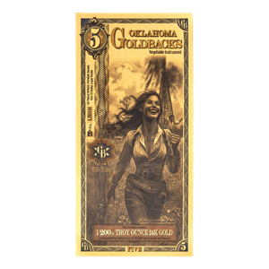 Oklahoma 5 Goldback