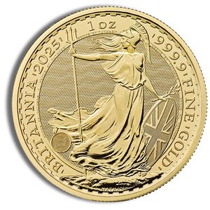 2025 1 oz Gold Britannia