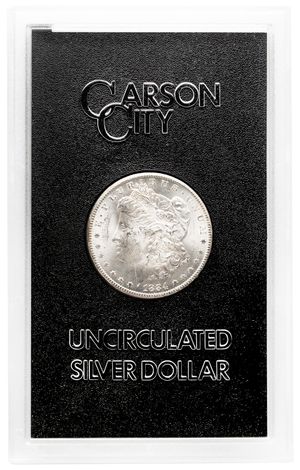 1884-CC GSA Morgan Silver Dollar - BU (with Box and COA)
