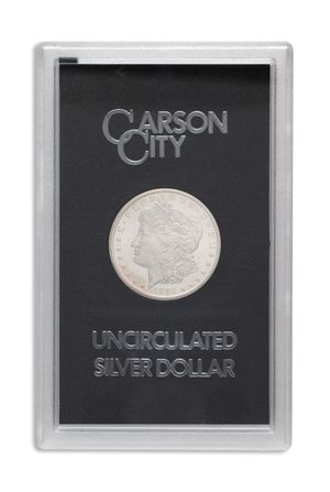 1885-CC GSA Morgan Silver Dollar - BU (with Box and COA)