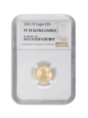 2023-W 1/2 oz Proof Gold Eagle $25 NGC PF70