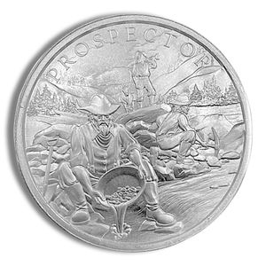 2022 1 oz Klondike Prospector Silver Coin