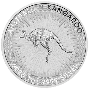 2026 1 Oz Silver Australia Kangaroo - BU