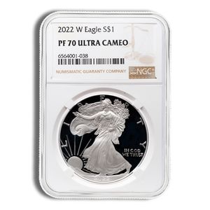2022-W Proof Silver Eagle NGC PF70