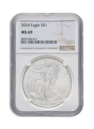 2024 Silver American Eagle - NGC MS69