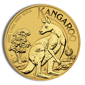 2023 1/4 Oz Australia Kangaroo Gold Coin - BU