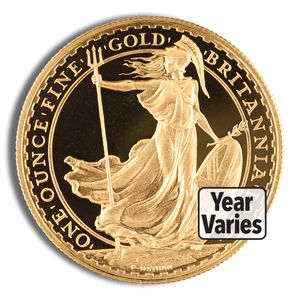 1 Oz Gold Great Britain Britannia - BU (1987-2012)