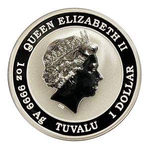 2020 1 oz Tuvalu Bald Eagle Silver Coin