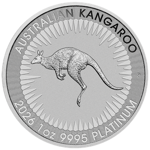 2026 1 Oz Platinum Australia Kangaroo - BU