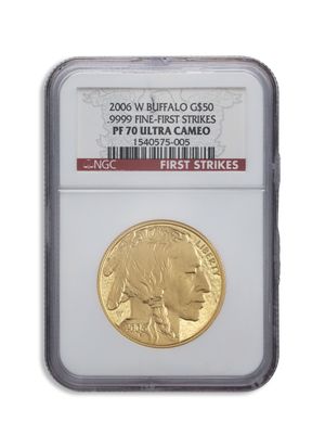 2006-W $50 Proof Gold Buffalo NGC PF70 Early Releases