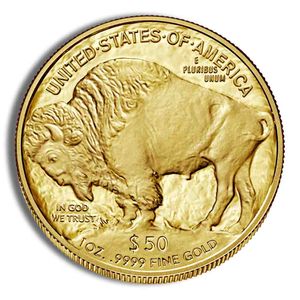 2017-W 1 Oz Proof Gold American Buffalo - BU (with Box and COA)
