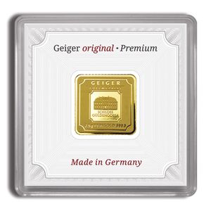 2.5 gram Gold Bar - Geiger