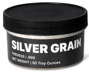 50 Oz .999 Silver Grain/Shot (Random Brand, Sealed Bottle)