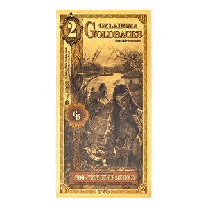 Oklahoma 2 Goldback