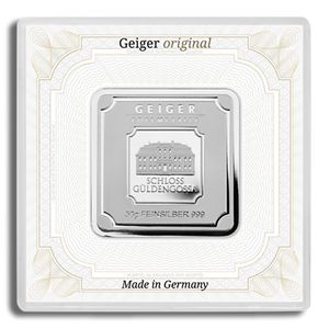 50 Gram Silver Bar - Geiger (In Assay Card)