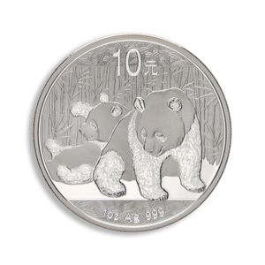 2010 Chinese Silver Panda - 1 oz