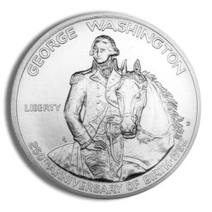1982-S George Washington Silver Half Dollar Proof - BU