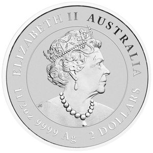 2022 1.5 oz Australian White-Bellied Sea Eagle Silver Coin