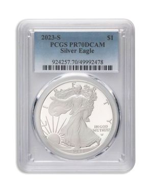 2023-S Proof Silver Eagle PCGS PR70