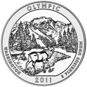 2011 5 oz ATB Olympic Silver Coin - BU