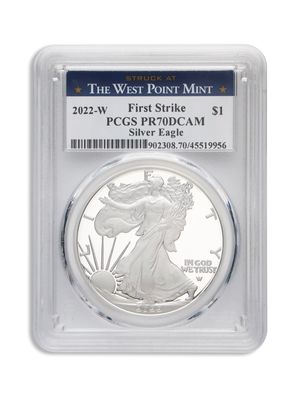 2022-W Proof Silver Eagle PCGS PR70 First Strike