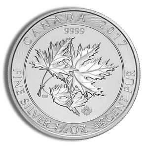 Canadian 1.5 oz SuperLeaf Silver Coin (Year Varies)