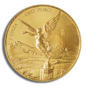 2014 1 Oz Gold Mexico Libertad - BU