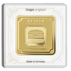 100 Gram Gold Bar - Geiger (In Assay Card)