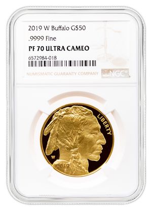 2019-W $50 Proof Gold Buffalo NGC PF70