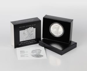 2023-W Proof Silver Eagle with Box & COA