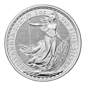 2027 1 oz Great Britain Silver Britannia