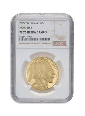 2022-W $50 Proof Gold Buffalo NGC PF70